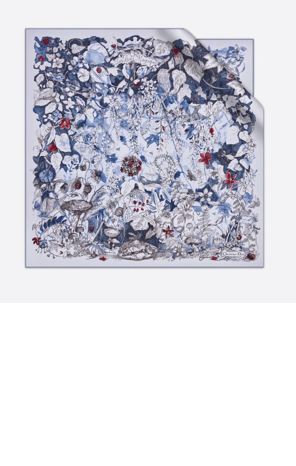 디올 스퀘어 스카프 31JAM