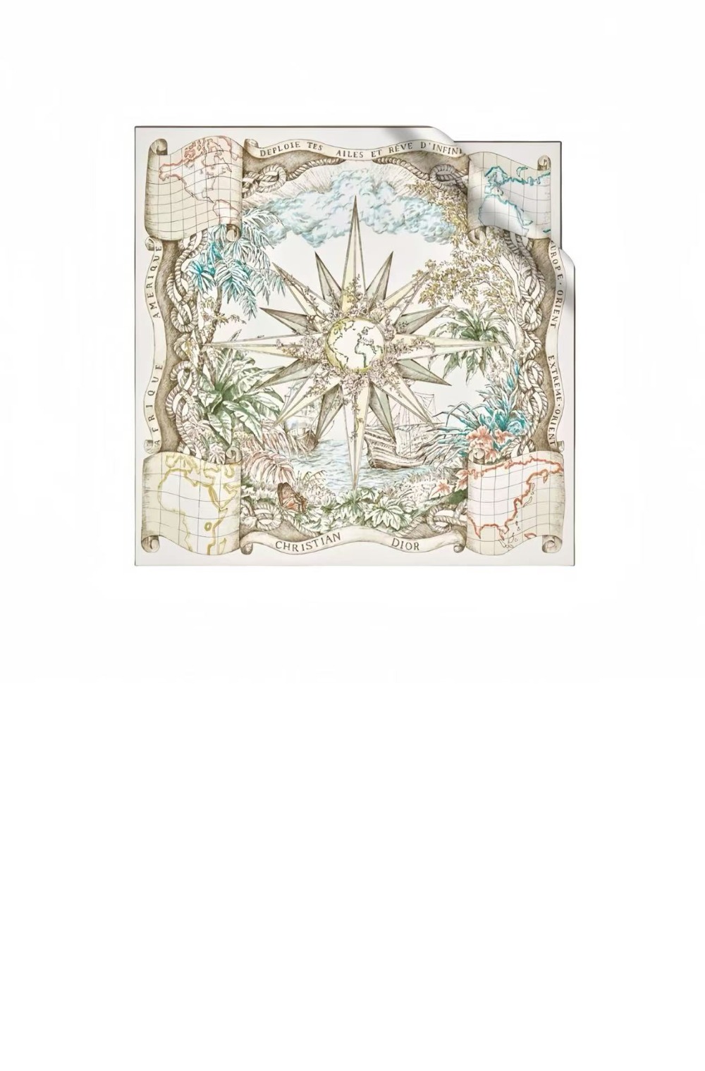 디올 스퀘어 스카프 31REV