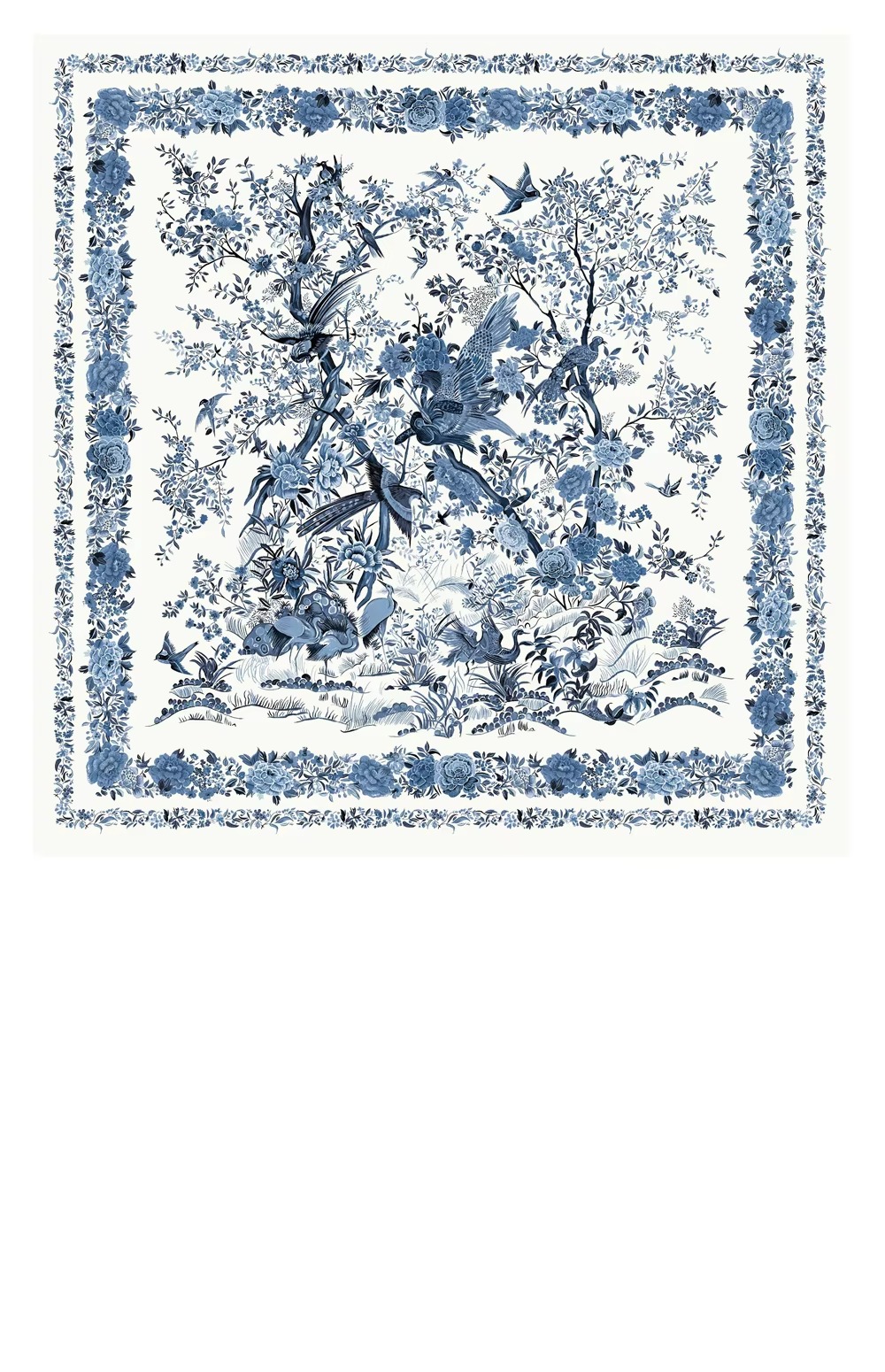 디올 Jardin d'Hiver 90 스퀘어 스카프 25JAH