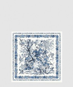 디올 Jardin d'Hiver 90 스퀘어 스카프 25JAH