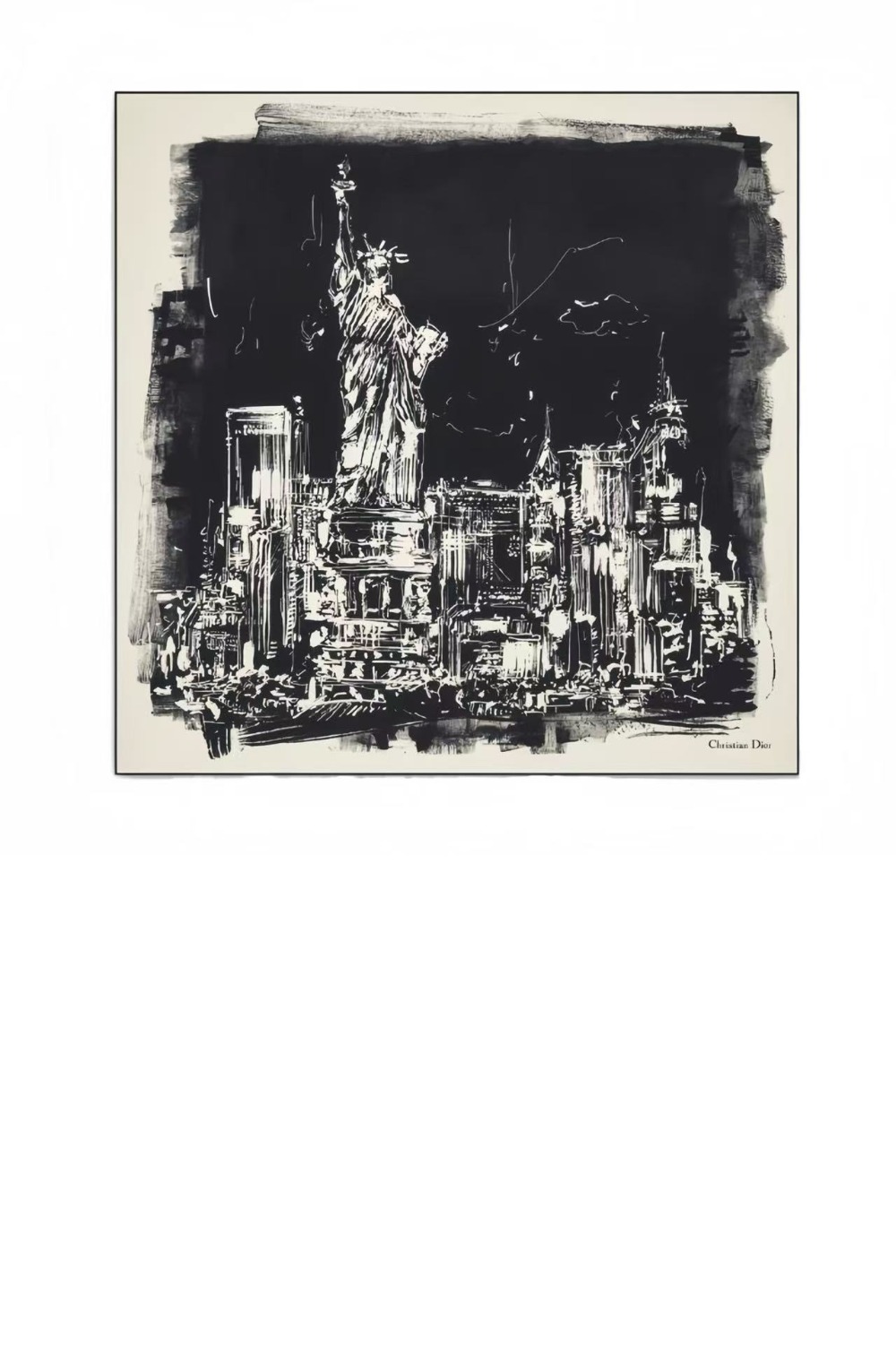 디올 New York 90 스퀘어 스카프 44NYL