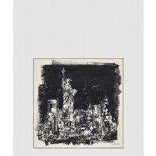 디올 New York 90 스퀘어 스카프 44NYL