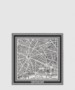 디올 Plan de Paris 90 스퀘어 스카프 32PAR