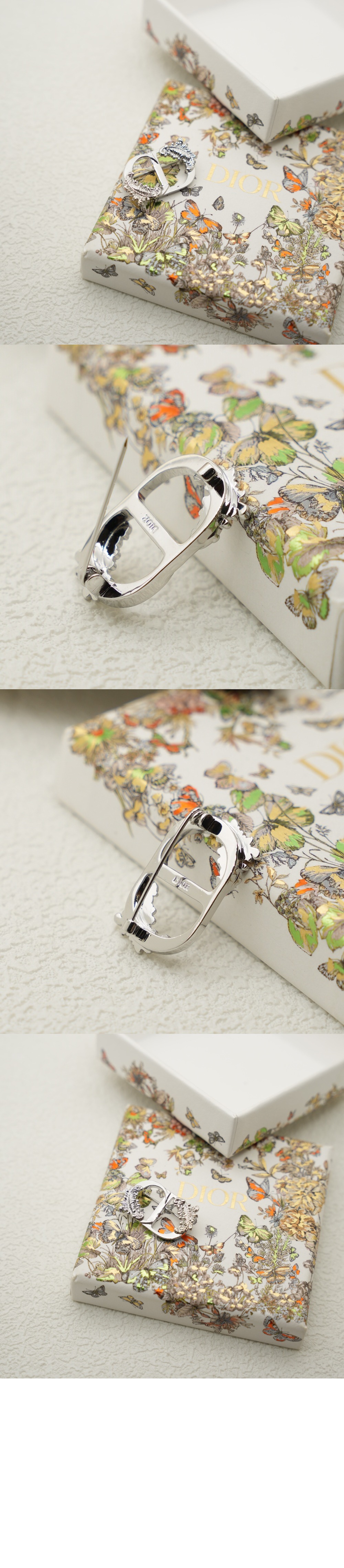 디올 CD 브로치 V1378