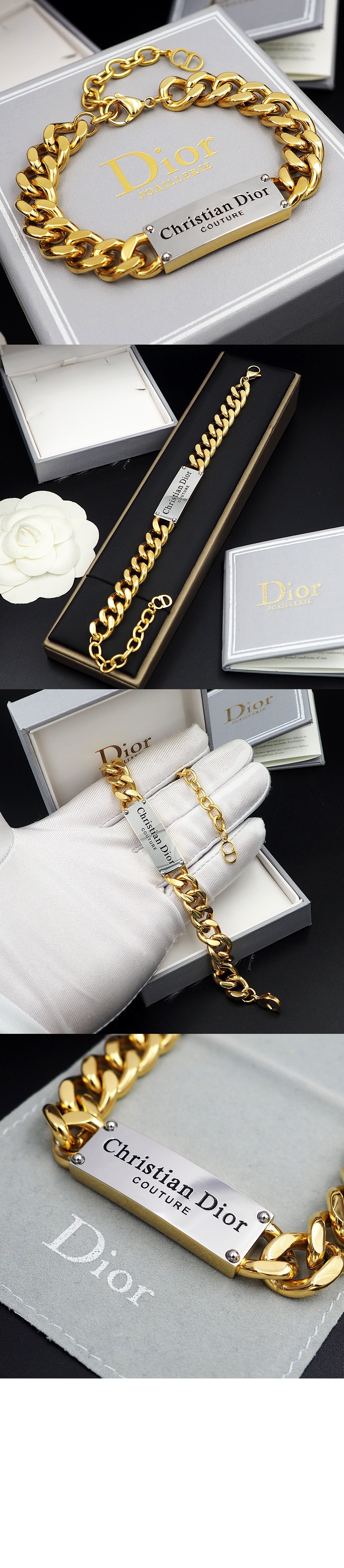디올 팔찌 B1785