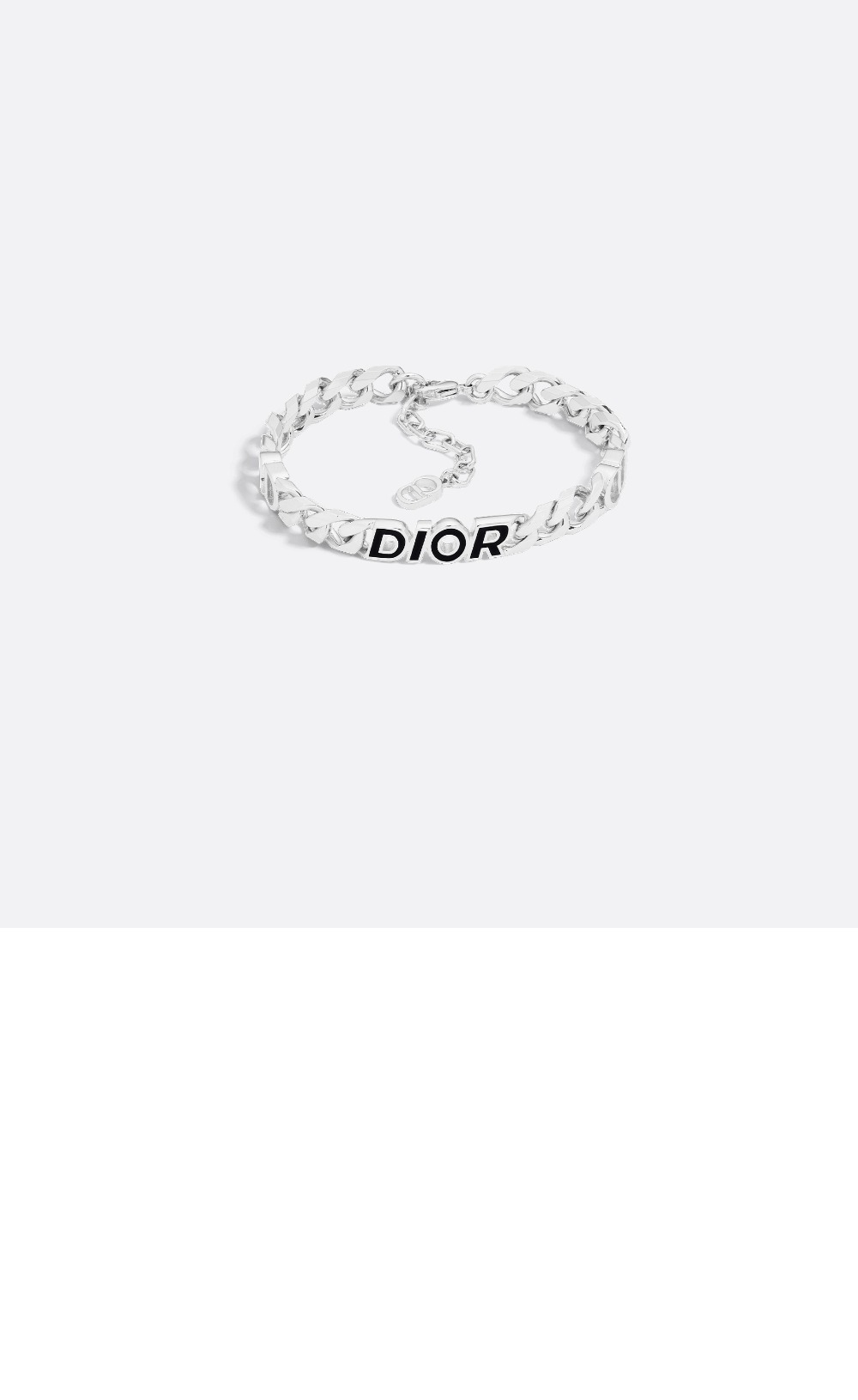 디올 Italic 체인 링크 팔찌 B2439