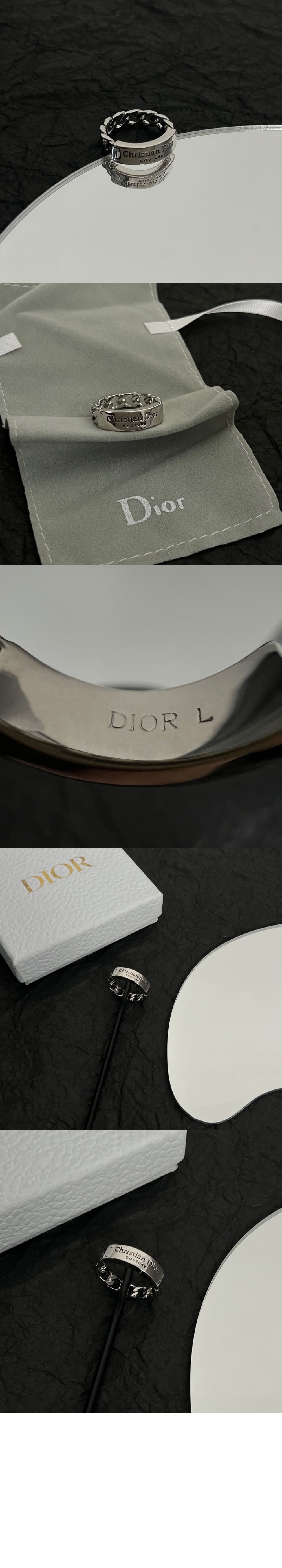 디올 CD 반지 R1307