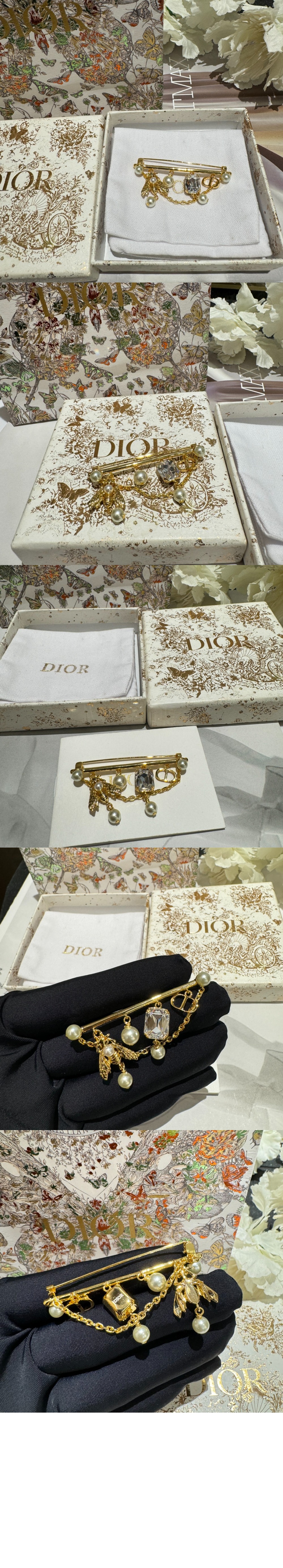 디올 Petit CD 브로치 V1409