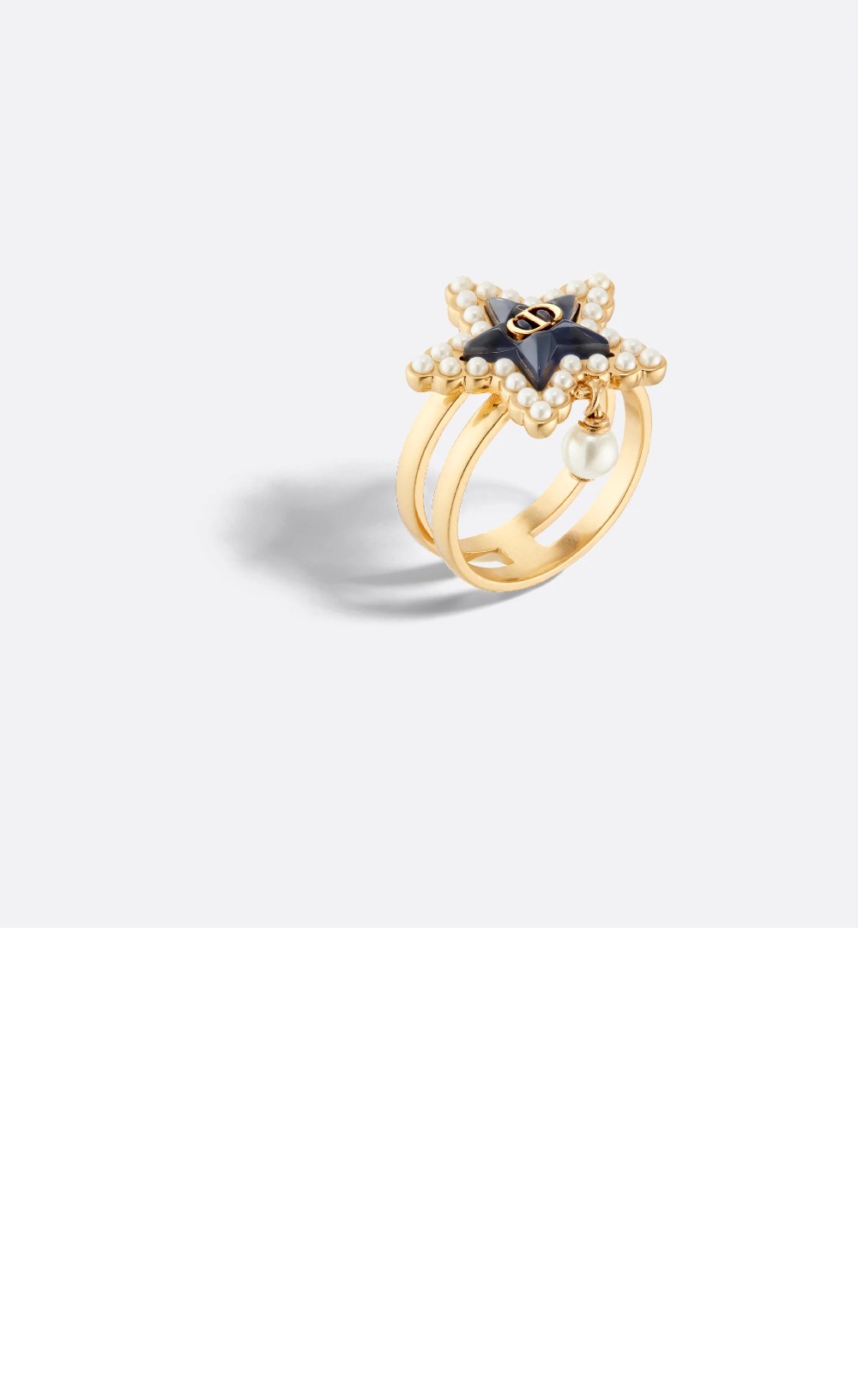 디올 Petit CD Lucky Baroque 반지 R2341