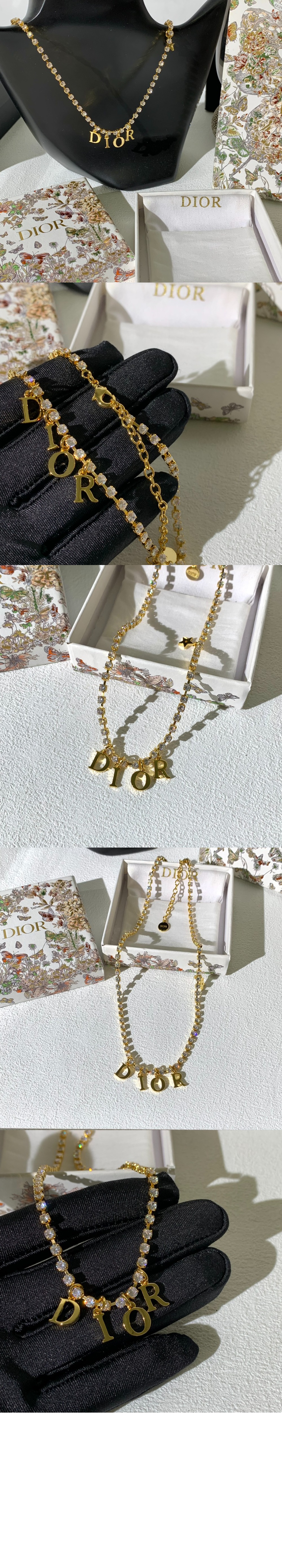 디올 evolution 목걸이 N3117