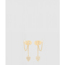 디올 CD Navy 귀걸이 E3704