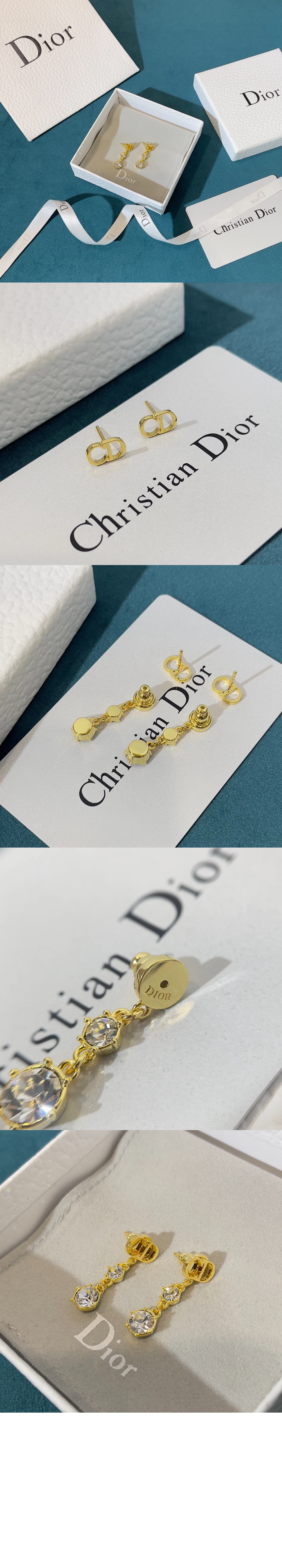 디올 클레어 디 룬 귀걸이 E2056