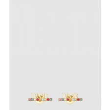 디올 레볼루션 스터드 귀걸이 E1456