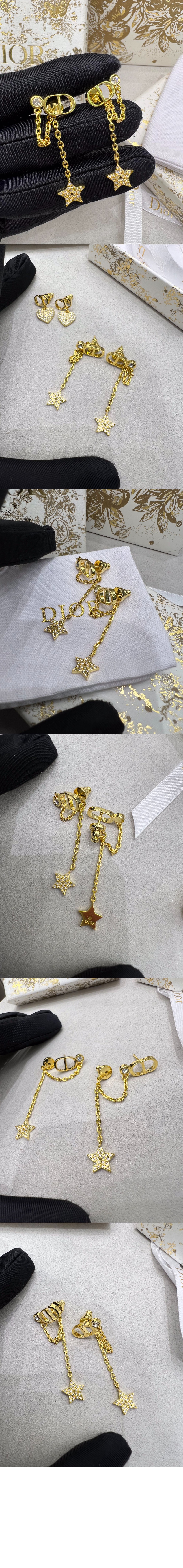 디올 쁘띠 CD 귀걸이 E1282