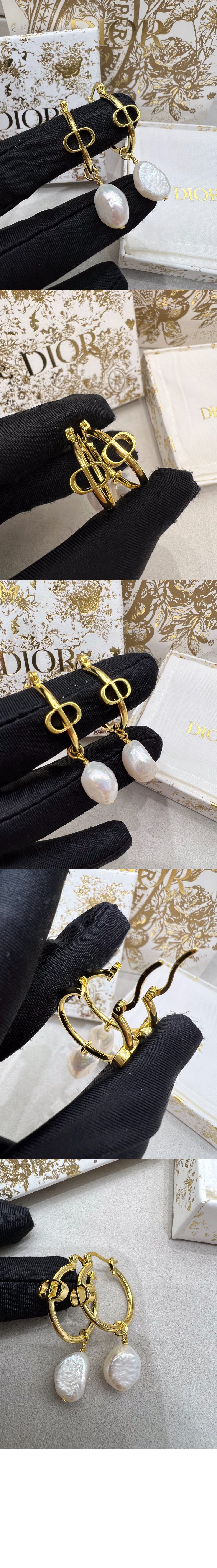 디올 쁘띠 CD 귀걸이 E2053