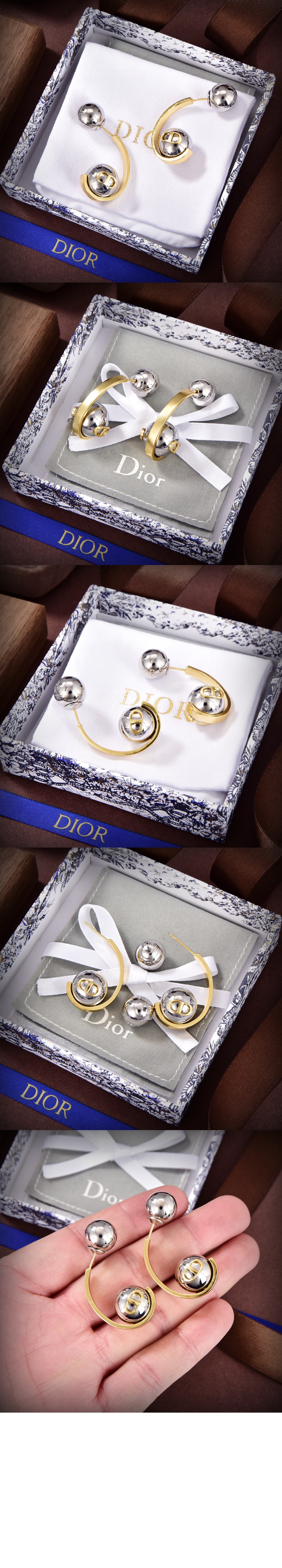 디올 Tribales 귀걸이 E2339