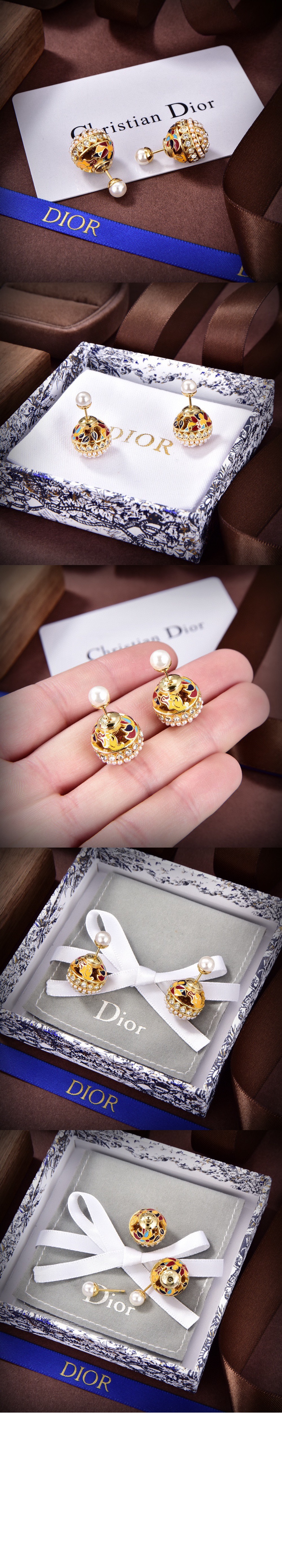 디올 Dior Tribales 귀걸이 E2304
