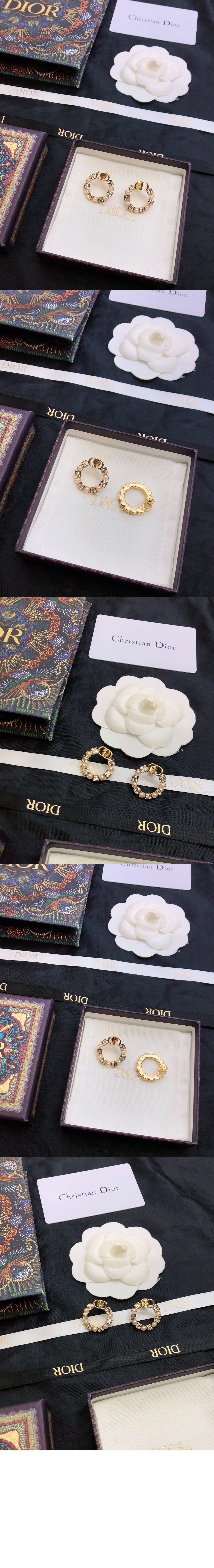 디올 Petit CD 귀걸이 E1858