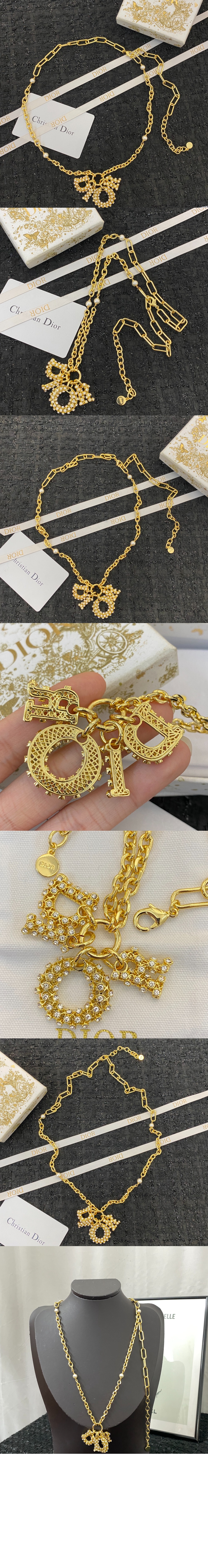 디올 Petit CD 목걸이 N2010