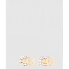 디올 Petit CD 미니 스터드 귀걸이 E3649