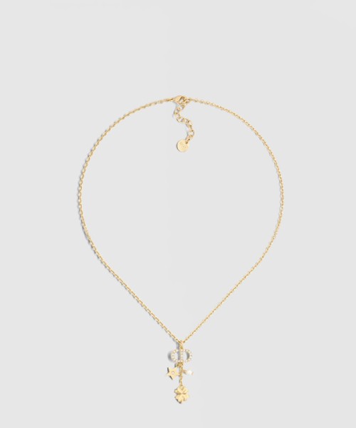 디올 Petit CD Lucky Charms 목걸이 N3128