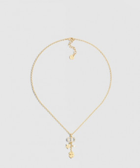 디올 Petit CD Lucky Charms 목걸이 N3128