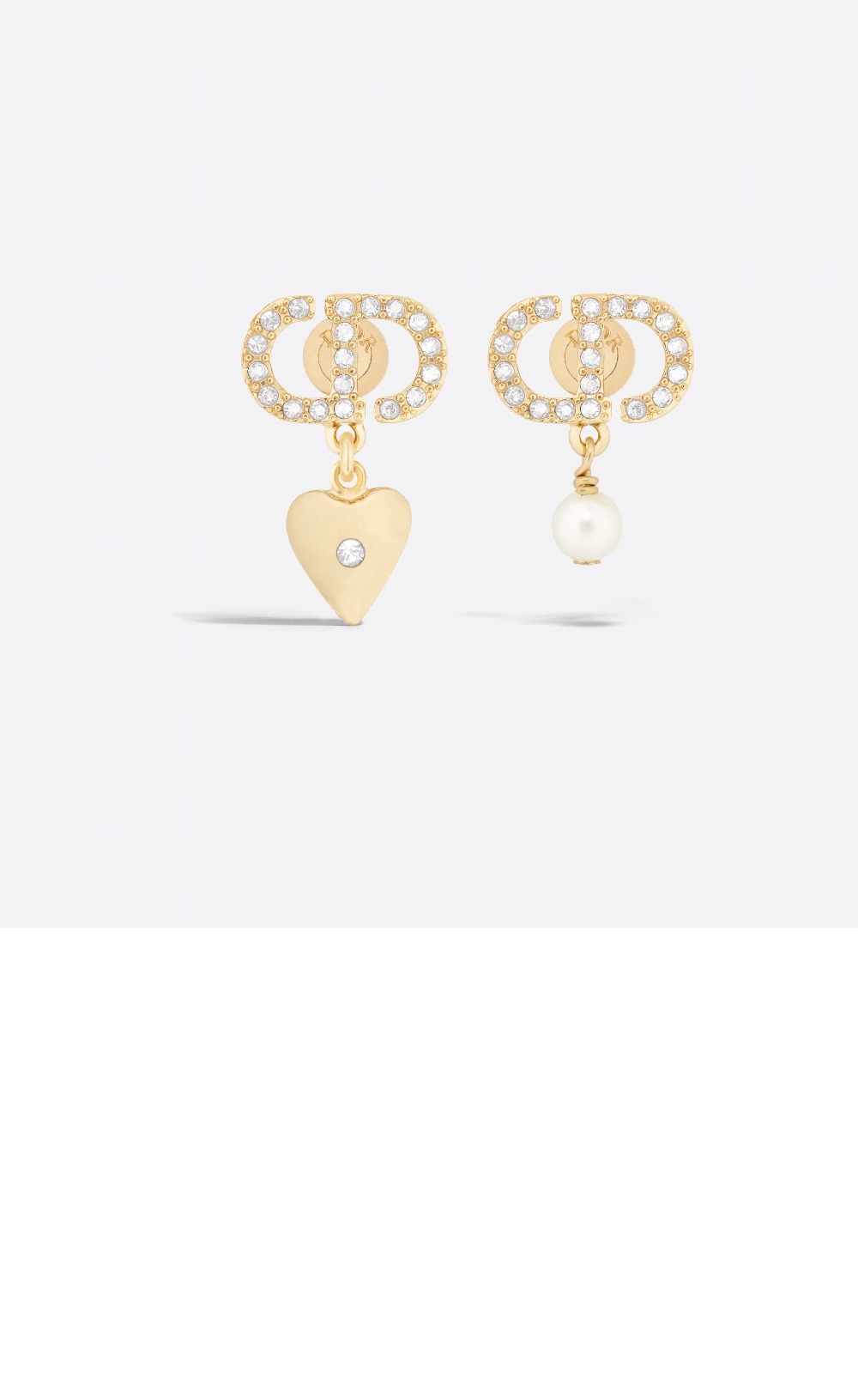 디올 Petit CD Lucky Charms 귀걸이 E3772