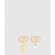 디올 Petit CD Lucky Charms 귀걸이 E3772