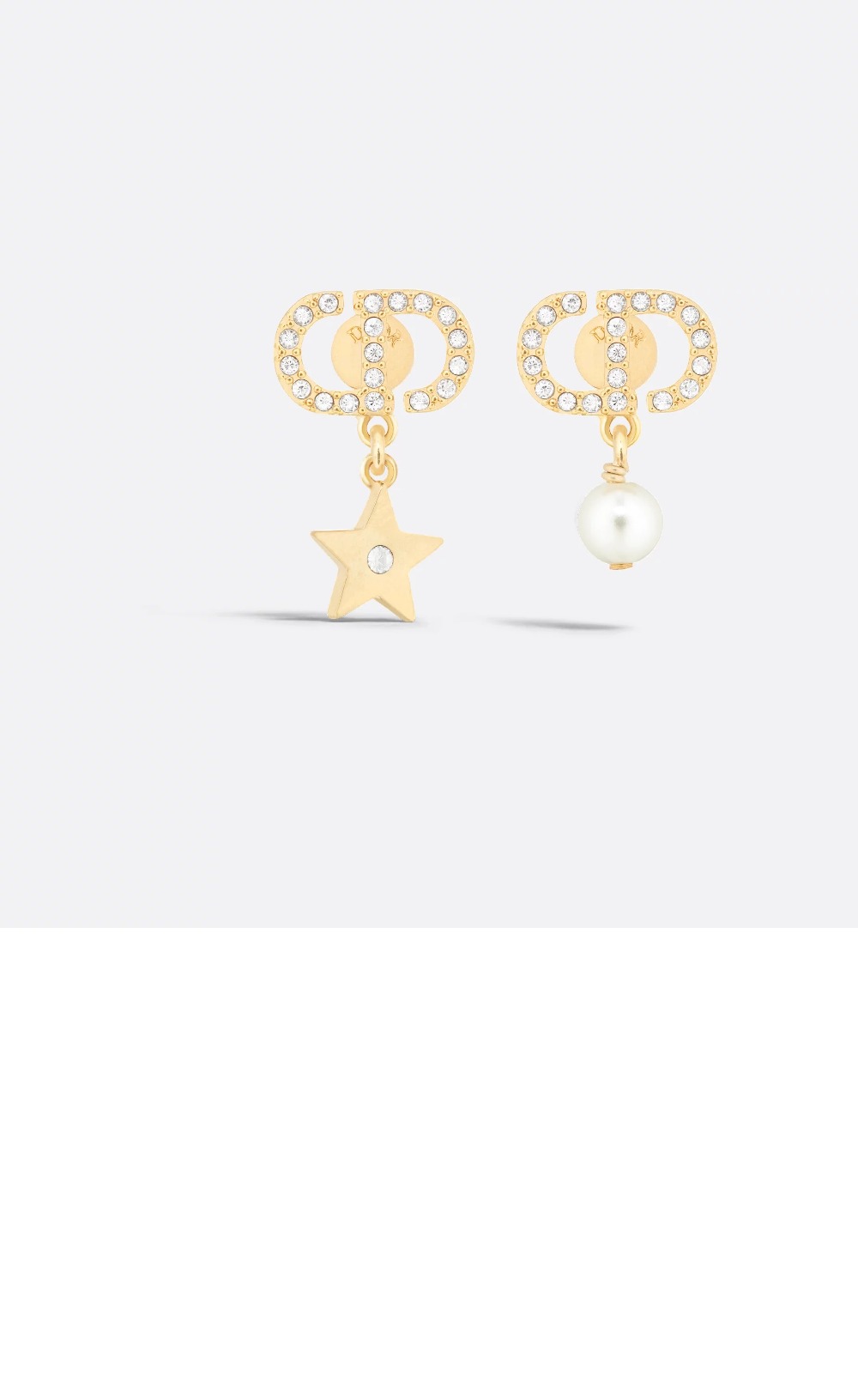 디올 Petit CD Lucky Charms 귀걸이 E3714