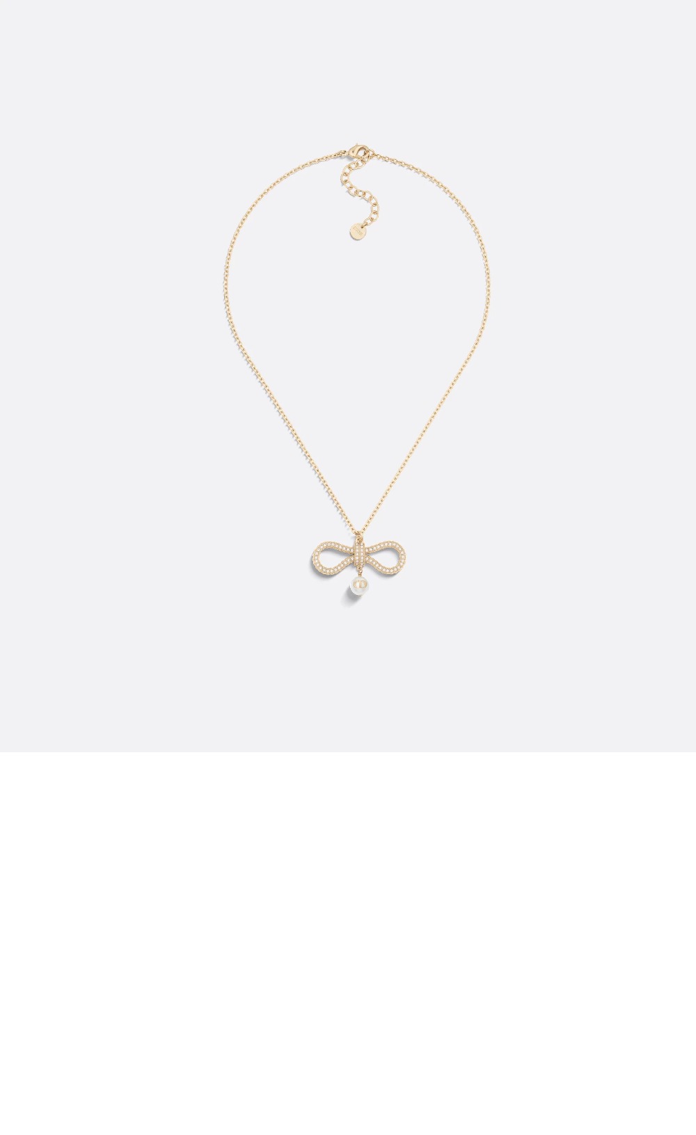 디올 Le Nœud de Dior 목걸이 N3125