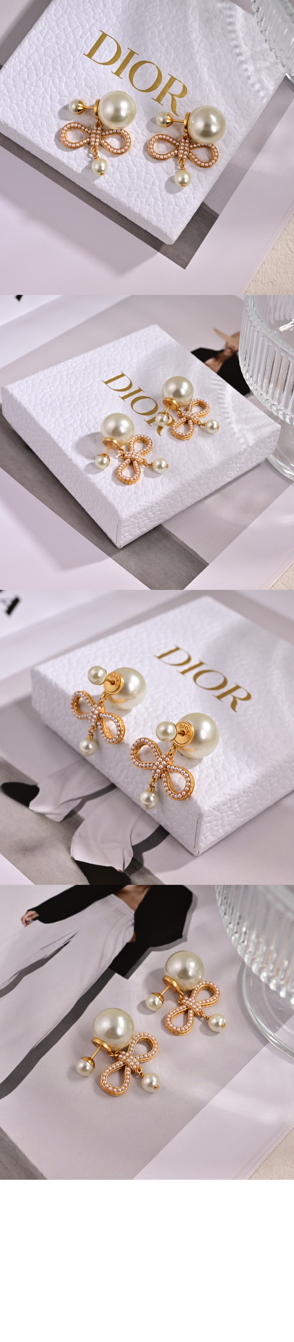 디올 Tribales 귀걸이 E3630