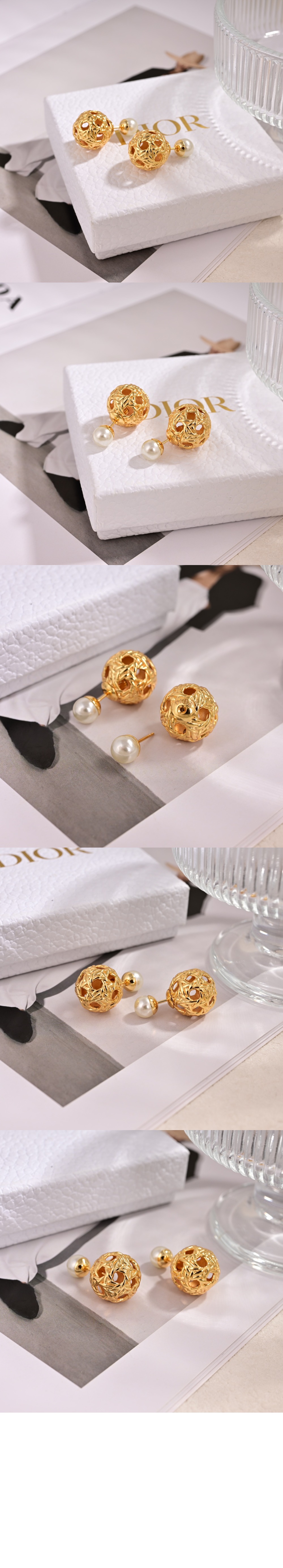 디올 Tribales 귀걸이 E3454