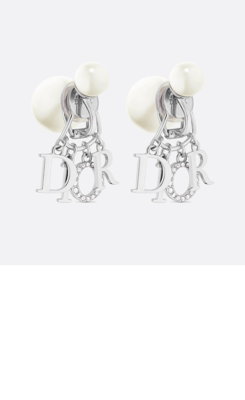 디올 Tribales 클립 귀걸이 E2382