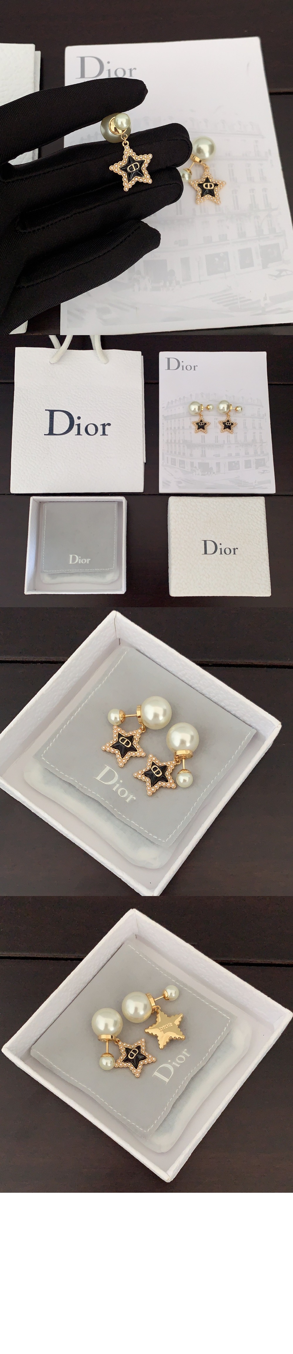 디올 Tribales 귀걸이 E3666