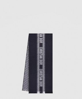 디올 Oblique University 리버서블 스카프 14CDO