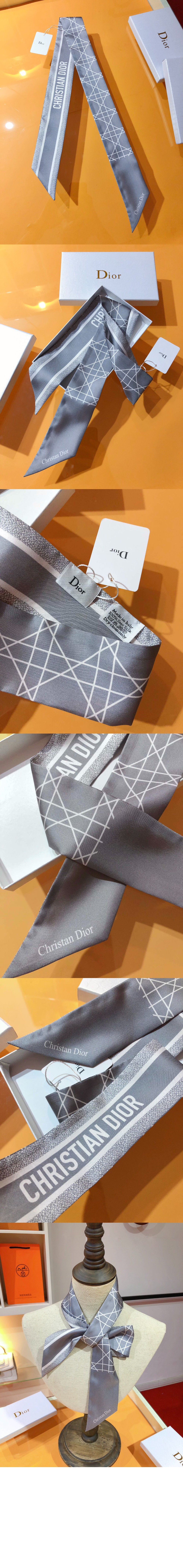 디올 미차 스카프 35CAN