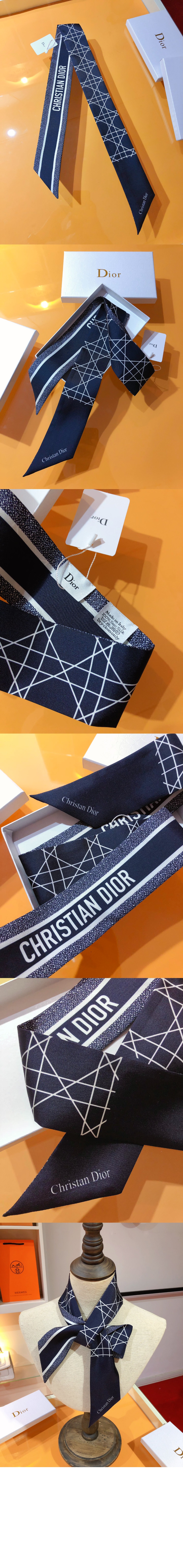 디올 미차 스카프 35CAN