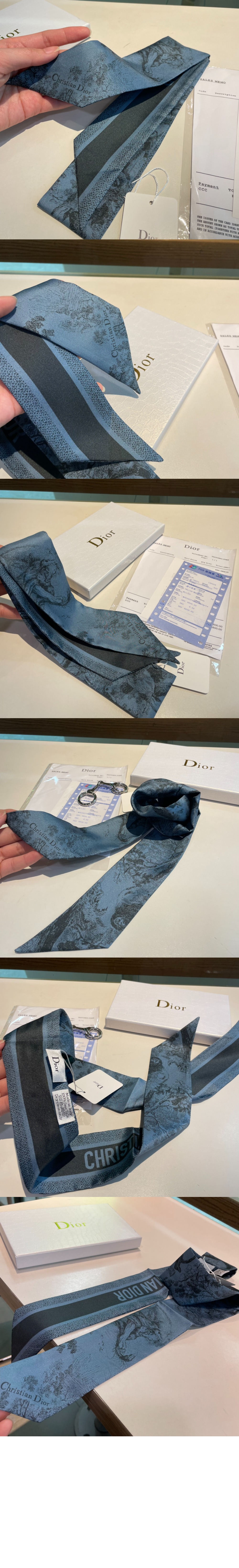 디올 미차 스카프 15JOU