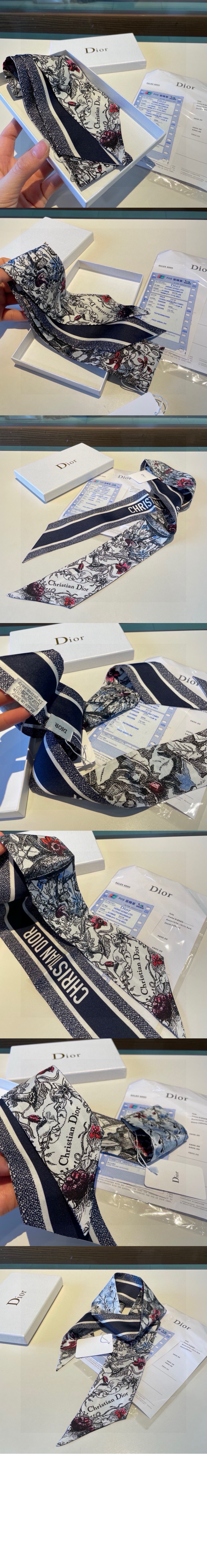 디올 미차 스카프 31JAM