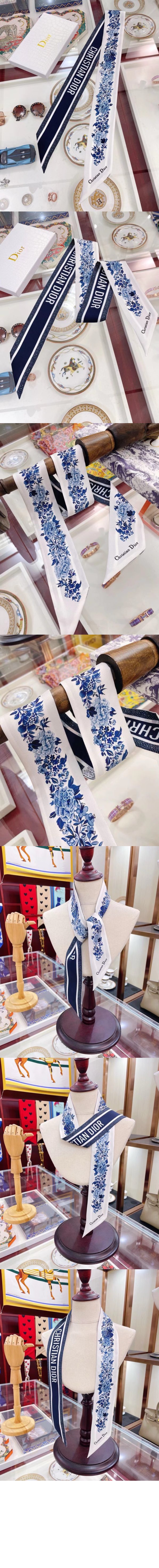 디올 미차 스카프 25JAH