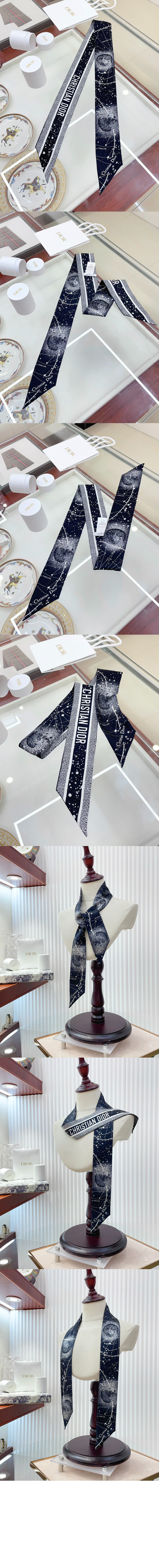 디올 미차 스카프 42LUN