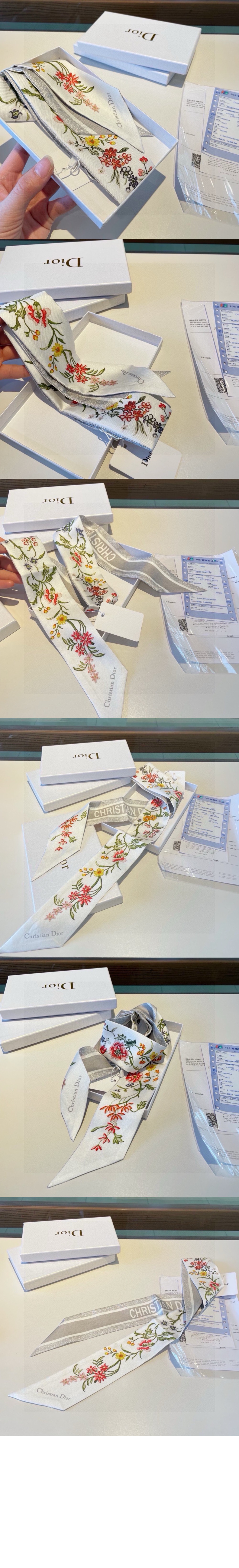 디올 미차 스카프 32FLE