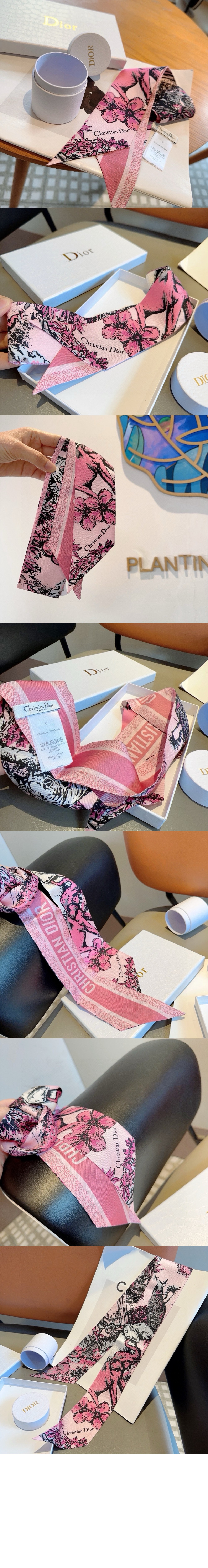 디올 미차 스카프 34JOU