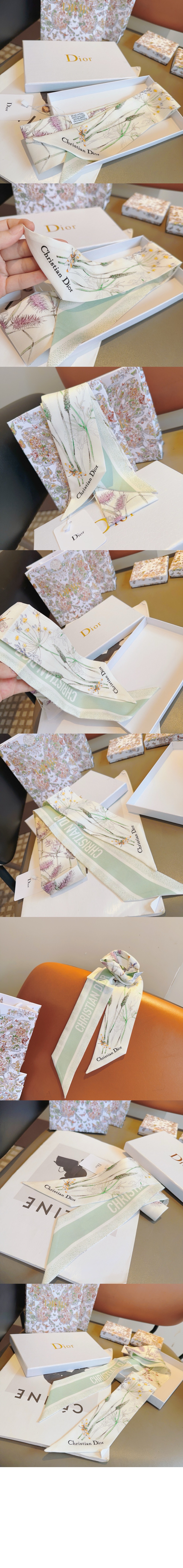 디올 미차 스카프 44HER