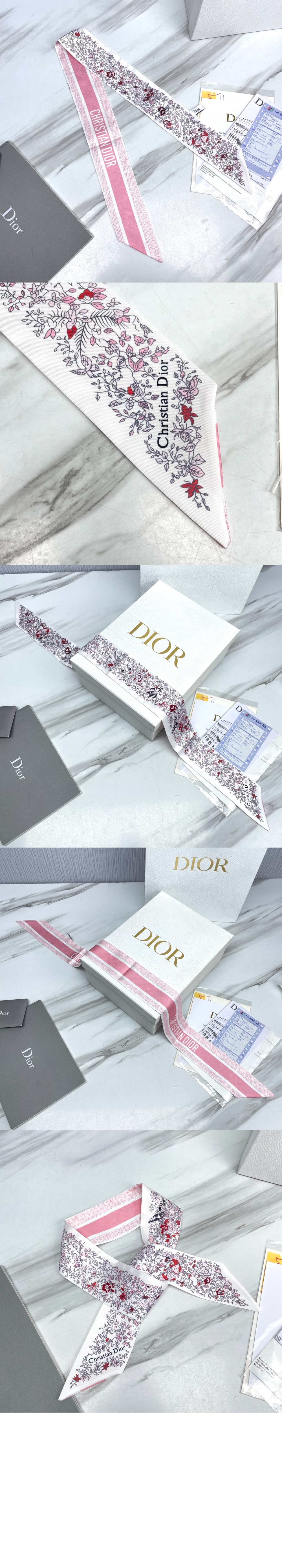 디올 미차 스카프 41FAW