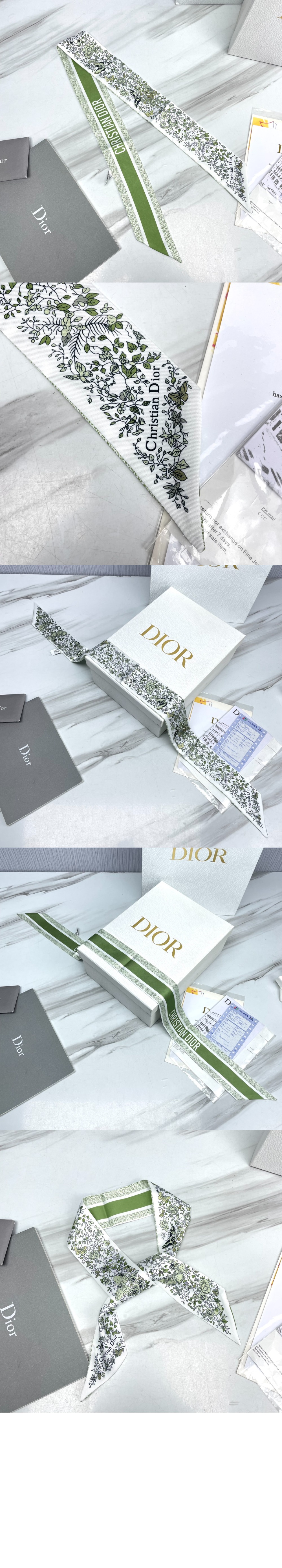 디올 미차 스카프 41FAW