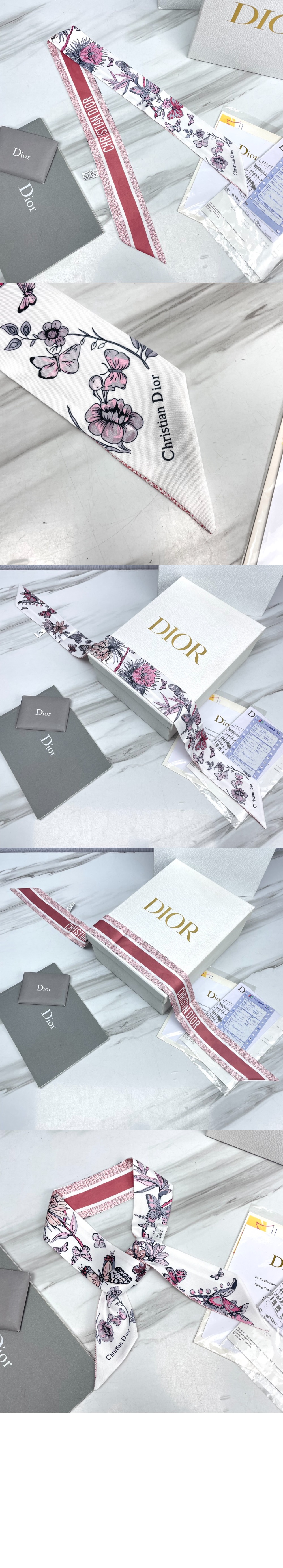 디올 미차 스카프 41BUT