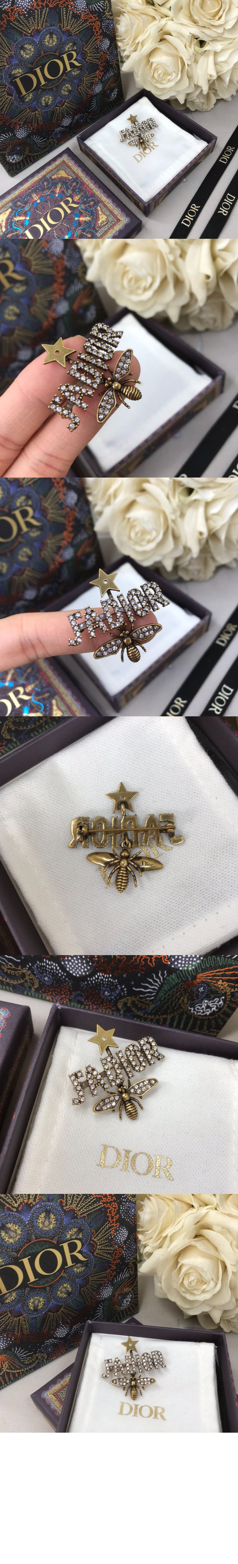 디올 브로치 V0301