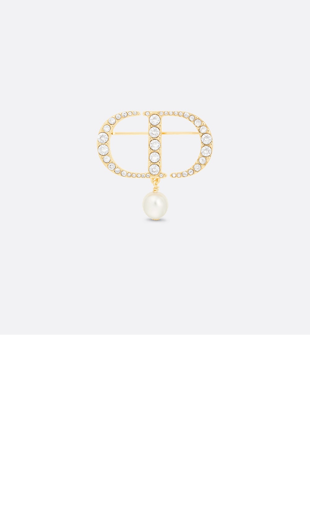 디올 Petit CD 브로치 V0716