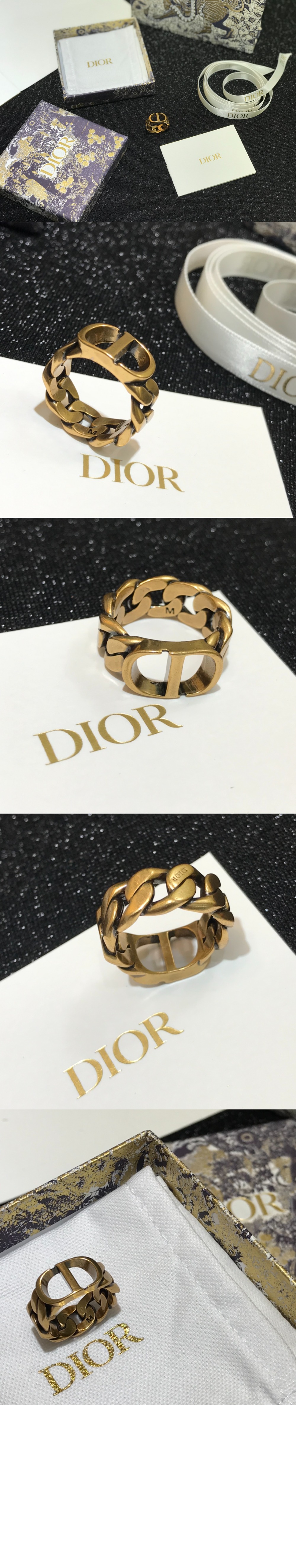 디올 쁘띠 CD 스터드 반지 R0939